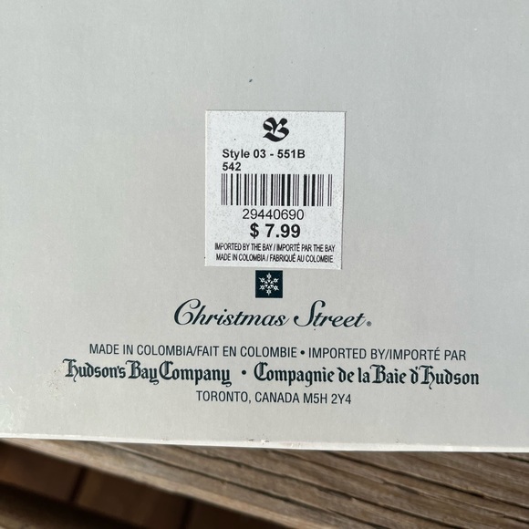 Vintage Christmas Street Glass Ornaments - Picture 4 of 10